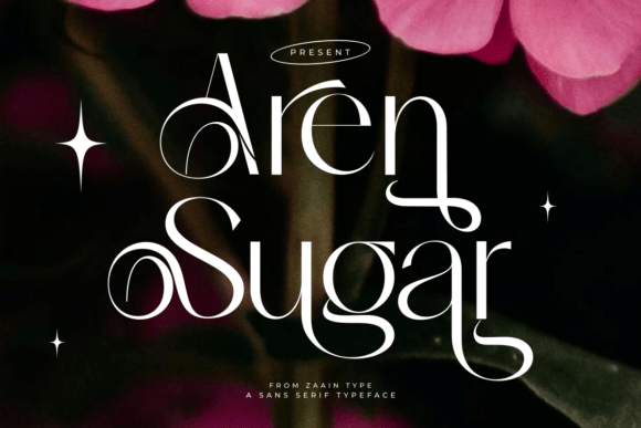 Aren Sugar Brings Refined Elegance to Modern Display Typography