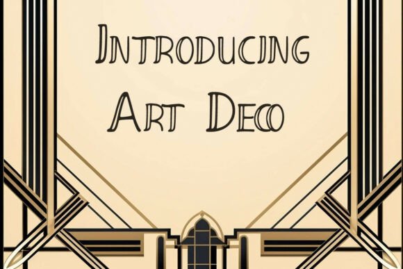 Art Deco Display Font for Modern Web Design