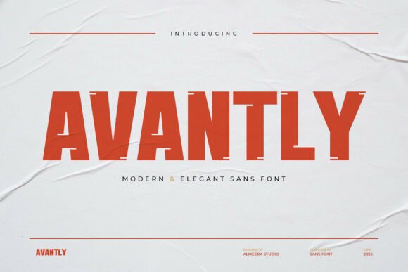 Avantly: A Display Font That Elevates Editorial Design