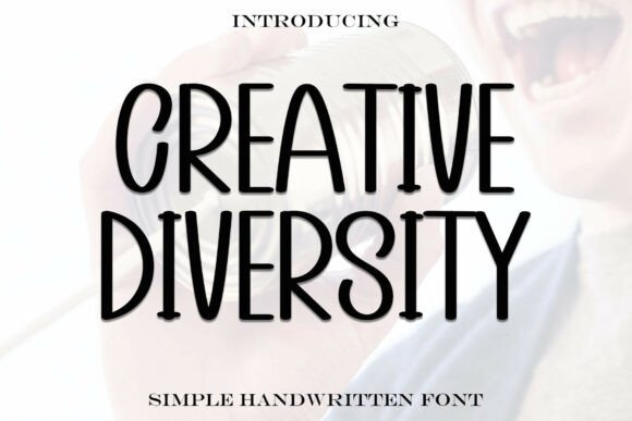 Creative Diversity: A Handwritten Font for Editorial Design That Stands Out