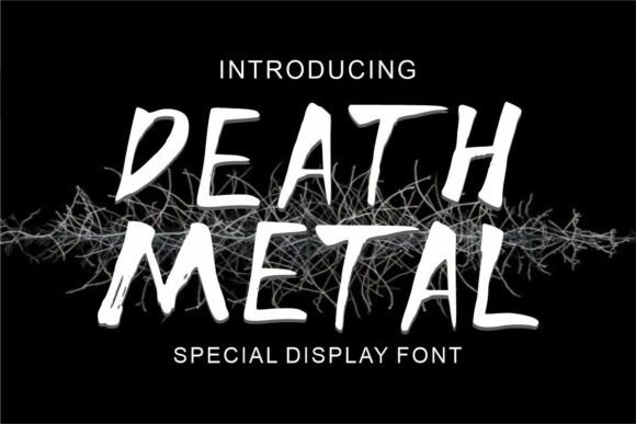 Death Metal Font: A Calm Review for Editorial Designers