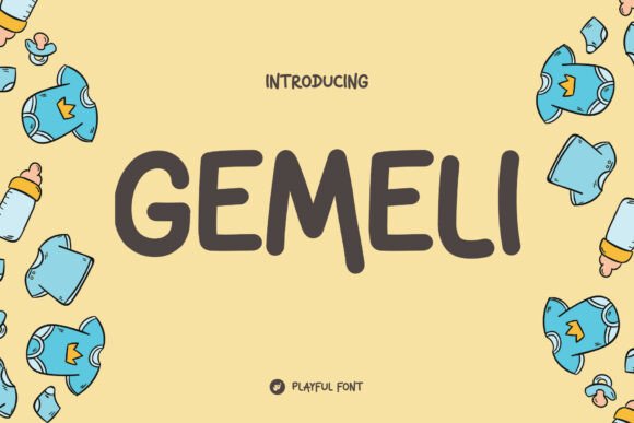 Gemeli: A Playful Handwritten Font for Editorial Design