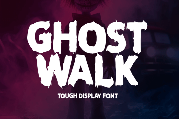 Ghost Walk: A Display Font with Eerie Charm