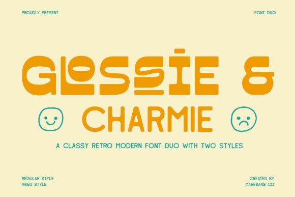 Glossie Regular: A Display Font Built for Genuine Brand Personality