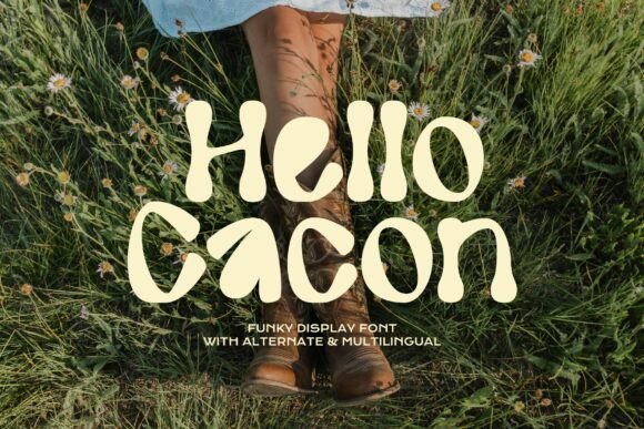 Hello Cacon Review: A Groovy Display Font for Branding Projects