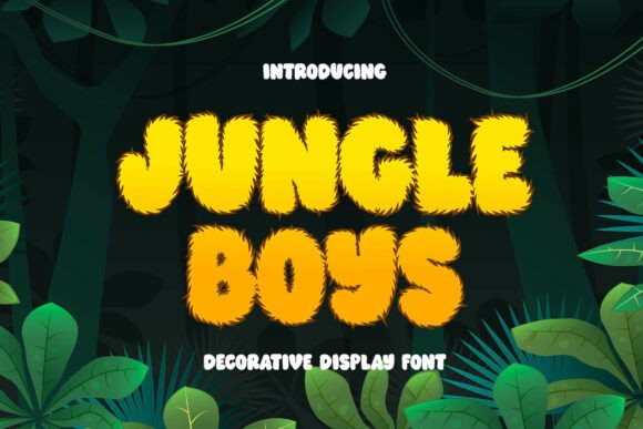 Jungle Boys Font: Bold Campaign Visuals That Stop the Scroll
