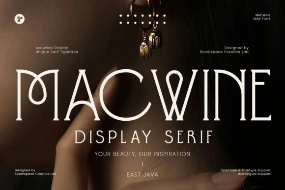 Macwine: A Refined Display Typeface for Thoughtful Editorial Design