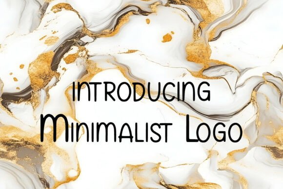 Minimalist Logo: A Display Font for Crafters