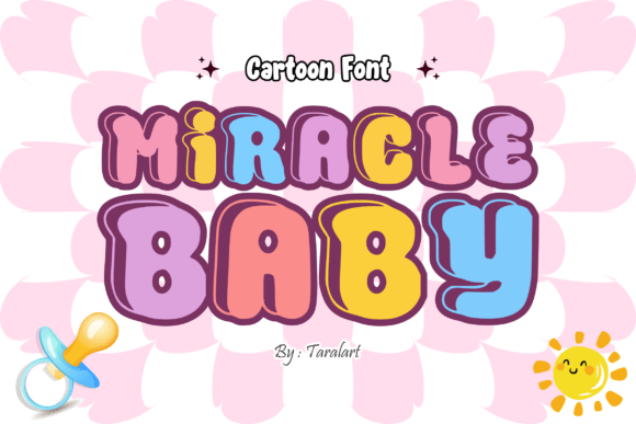 Miraclebaby Regular: A Playful Font for Branding Joy