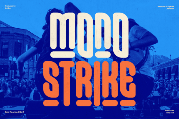 Monostrike Regular: A Display Font for Bold Web Design