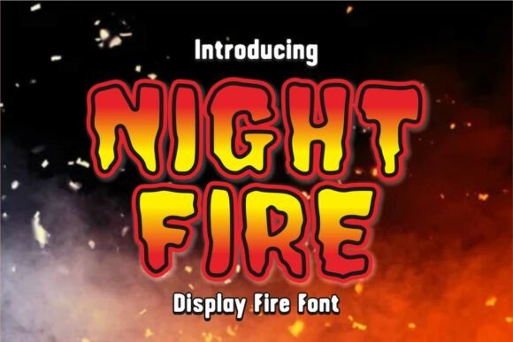 Night Fire: A Display Font for Modern Web Design