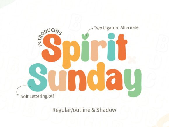Spiritsunday: A Playful Retro Display Font for Branding That Actually Connects