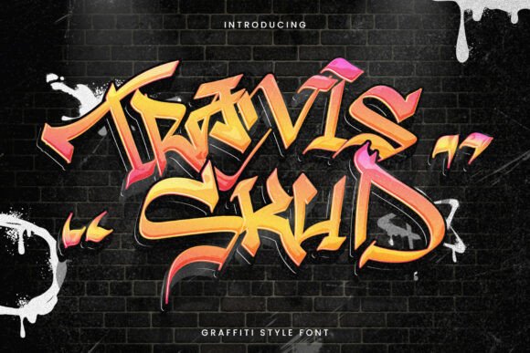 Travis Skud Font: A Graffiti Typeface for Modern Web Design