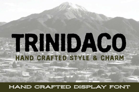 Trinidaco: A Hand-Rendered Display Font for Crafters and Makers