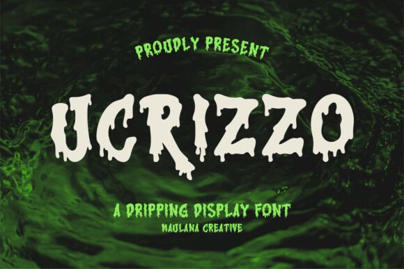 Ucrizzo Font: A Display Typeface for Editorial Design