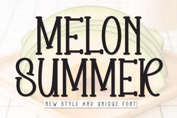 Why Melon Summer Is the Display Font Your Brand Needs